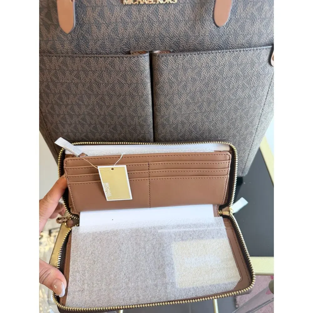 MICHAEL KORS Tote and Wallet Bundle NWT